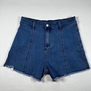 NWT Saints & Hearts Red Star Booty Cut-Off Shorts MEDIUM